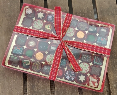 A Christmas luxury 48 box of assorted chocolates